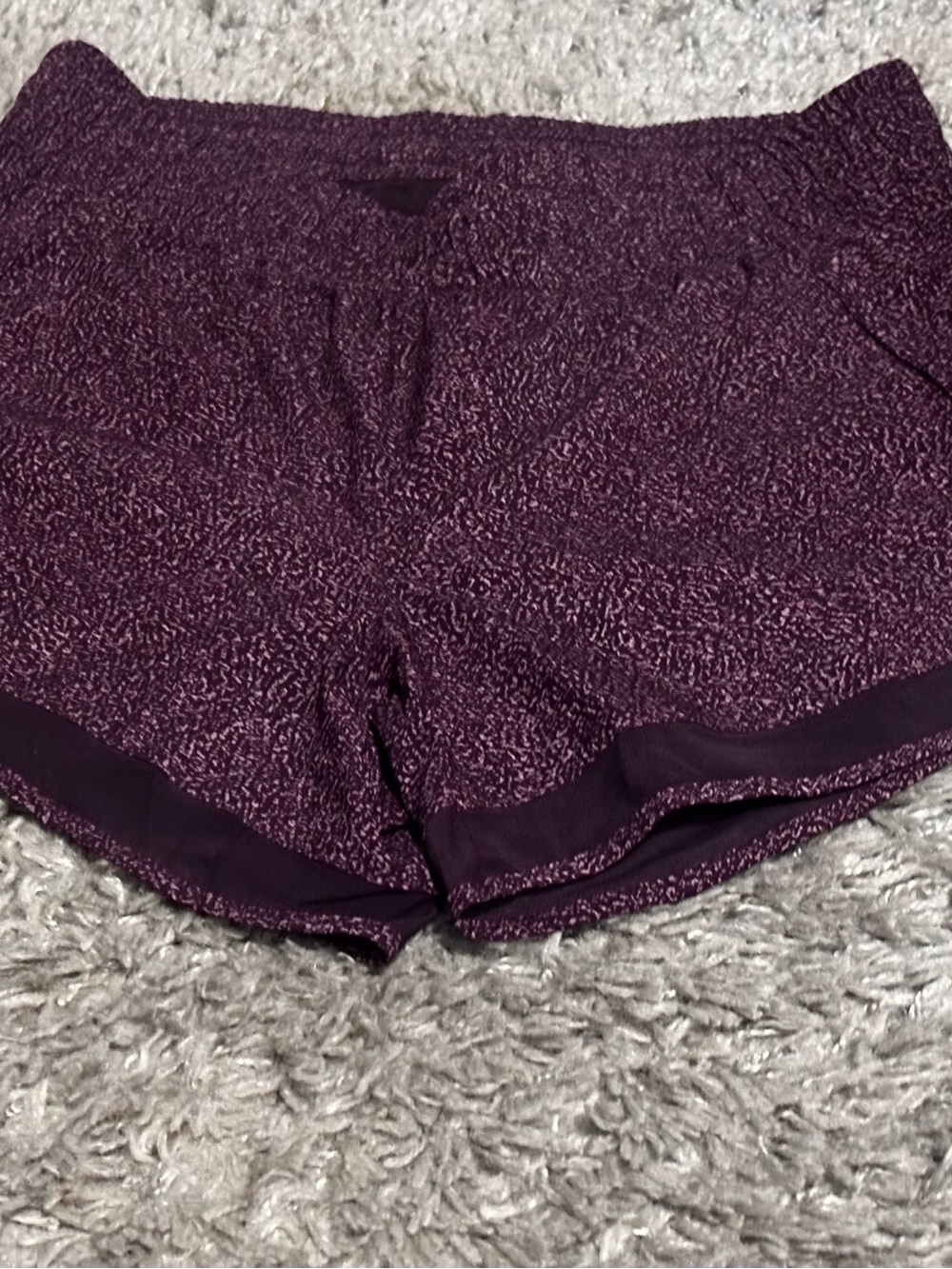 Athleta Plum Marled Women's Sleep Shorts